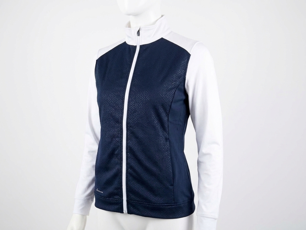 NEW ABACUS SPORTSWEAR US kingsbarn windproof hybrid jacket in navy